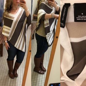 Dressy poncho